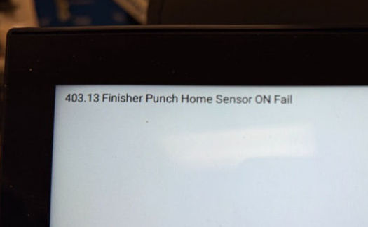 Recurring 403.13 error message appears during punch jobs | Lexmark